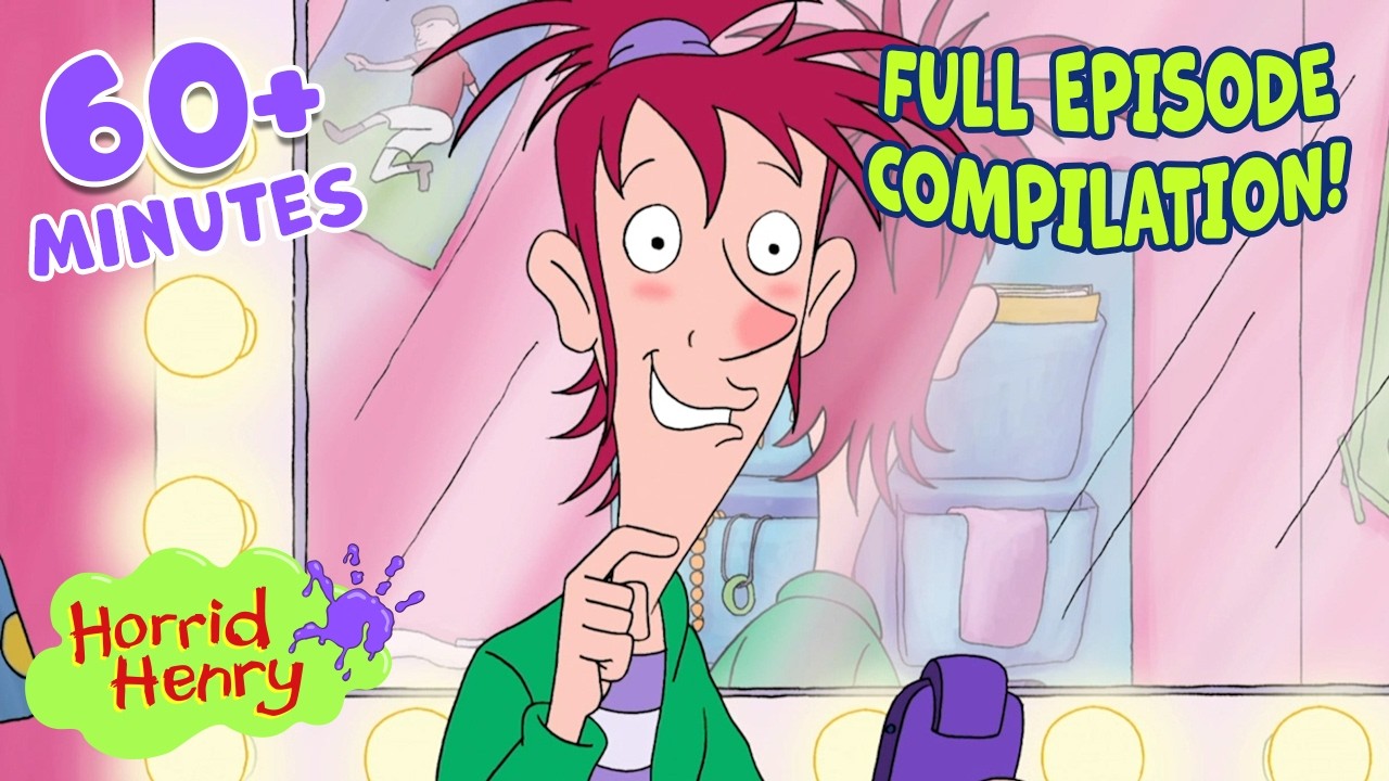 Moody Margaret Runs For President | Season 4 Clip Compilation | Horrid Henry | 1+ HOUR
