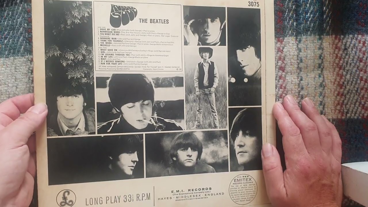 Checking out a first pressing of Rubber Soul.. could this be a final upgrade copy??