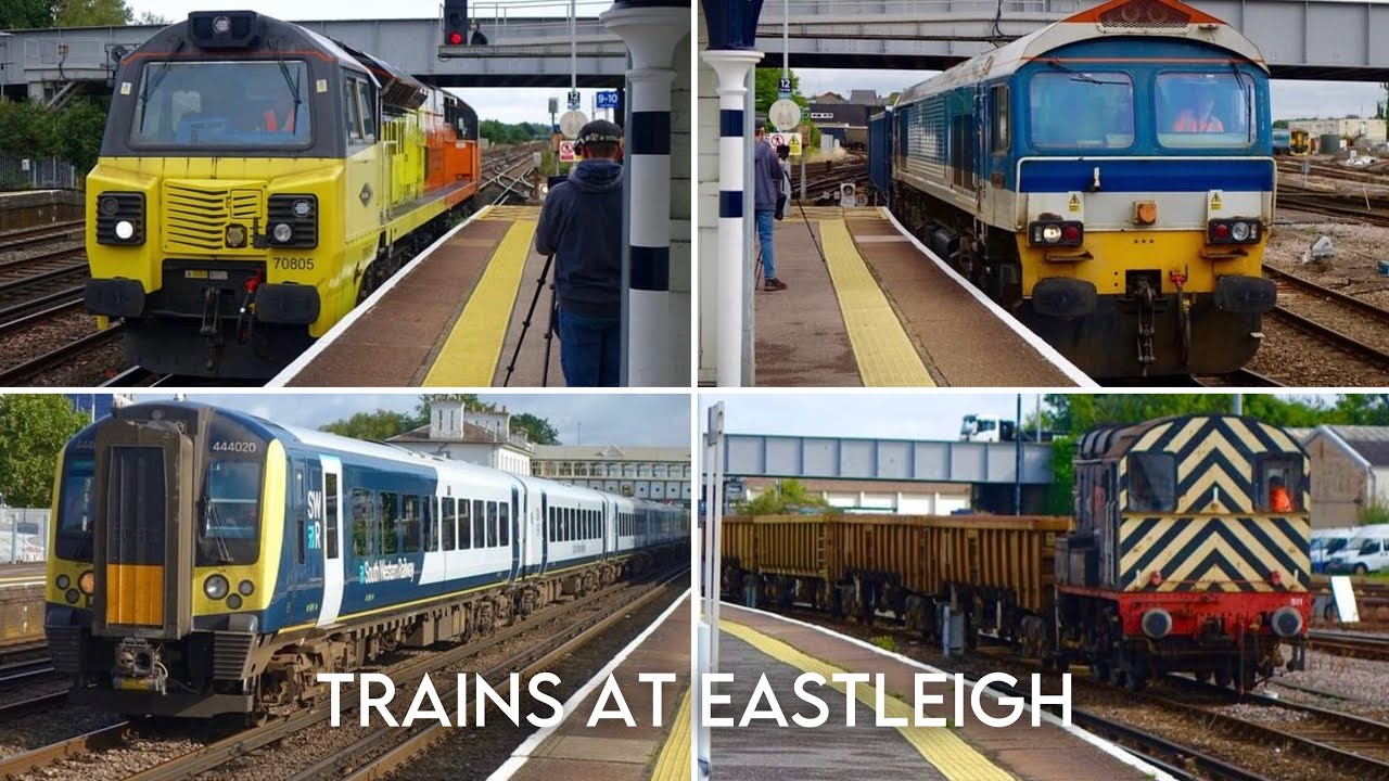 Trains at Eastleigh Station | 20.8.24