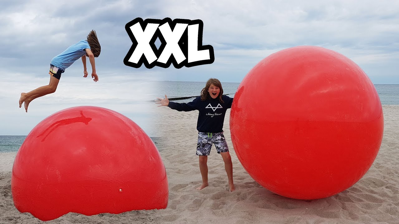 Der GRÖßTE GYMNASTIKBALL der WELT!