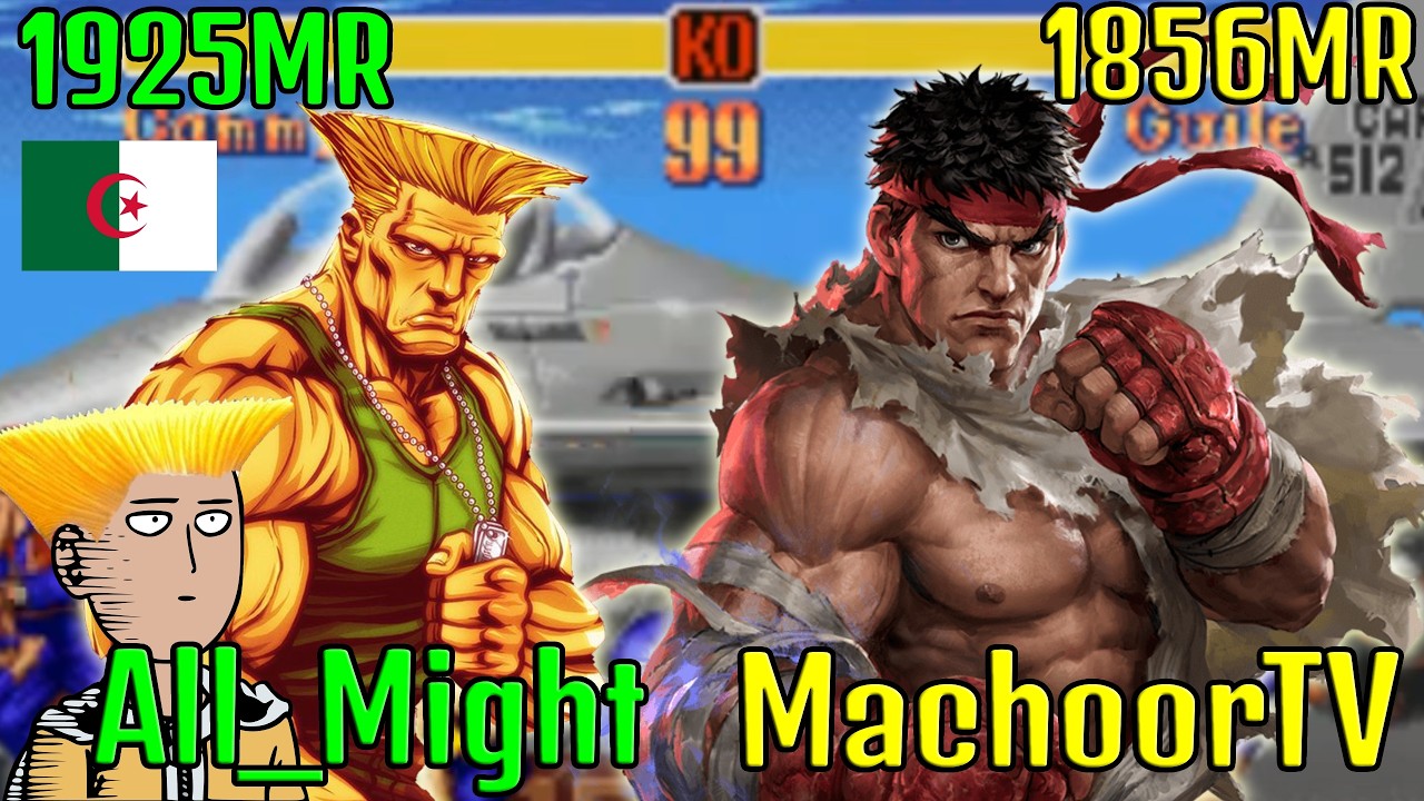 💯STREET FIGHTER 6 ➥ Saitama (GUILE ガイル) VS. MachoorTV (RYU リュウ) MASTER/LEGEND RANKS💯