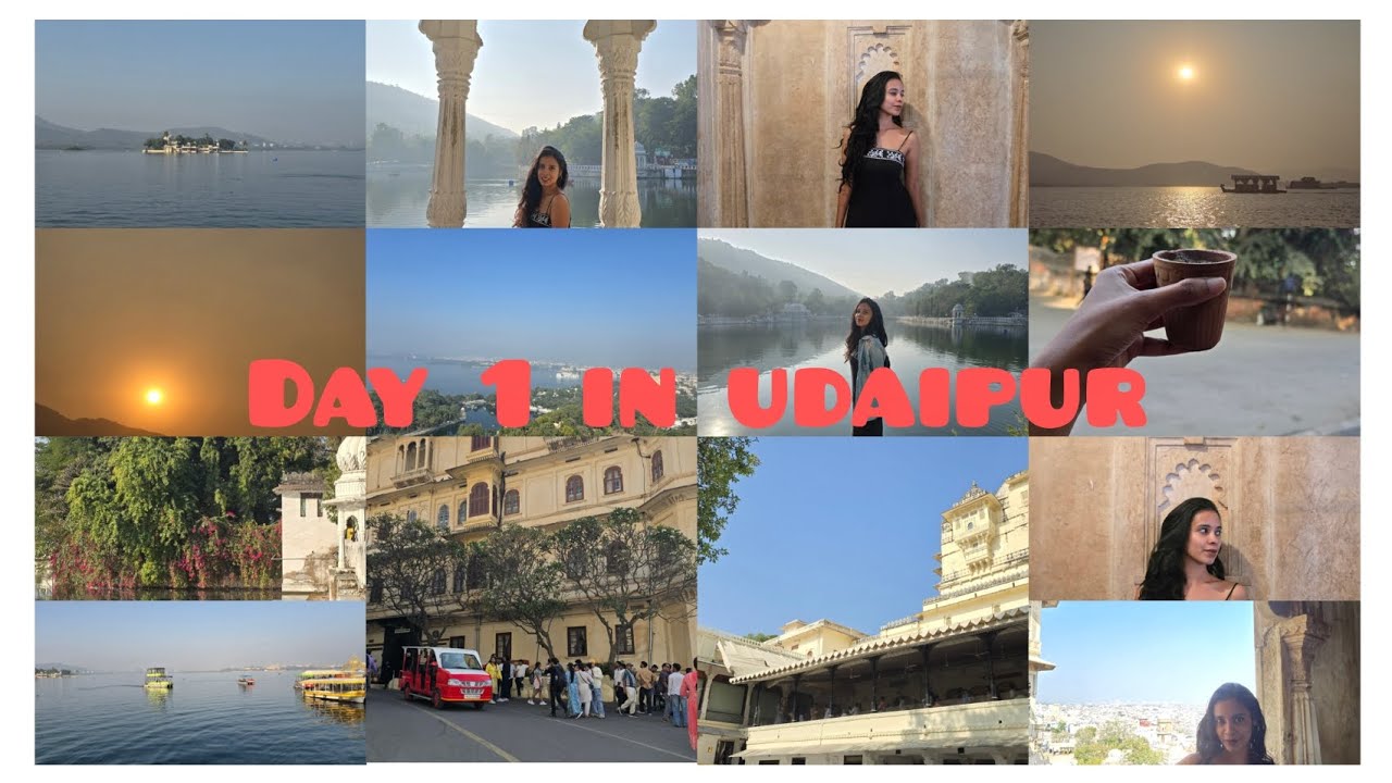Udaipur  🌅 | Day 1 Travel Vlog Exploring the City of Lakes #travelvlog #udaipur