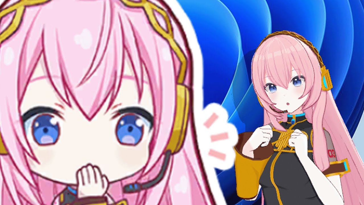 【Desktop Mate】Megurine Luka DLC Showcase