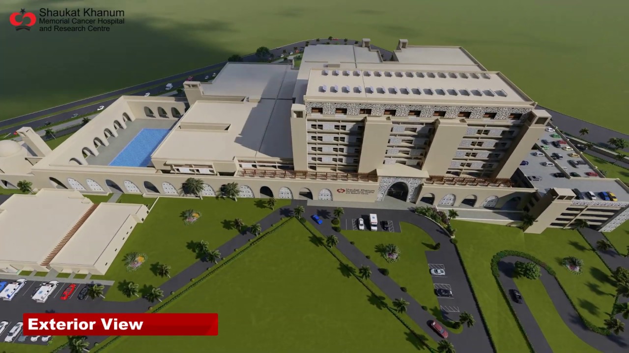 Virtual Tour of Shaukat Khanum Hospital, Karachi