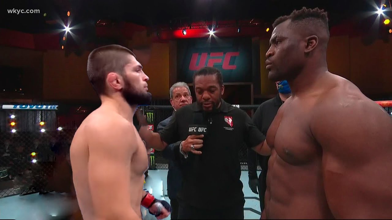 Фрэнсис Нганну vs Хабиб Нурмагомедов: полная запись боя (EA Sports UFC 4)