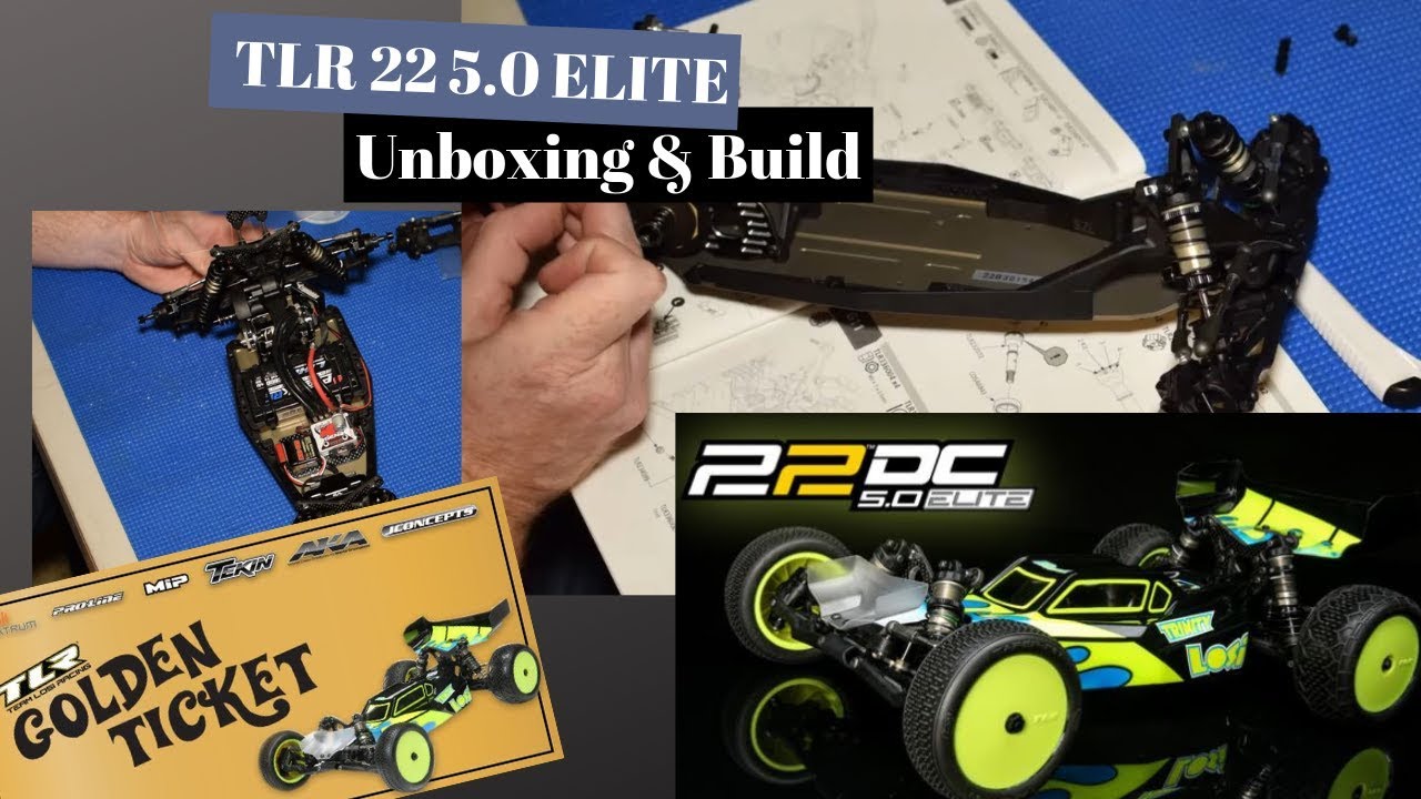 TLR 22 5.0 Elite Unboxing and build