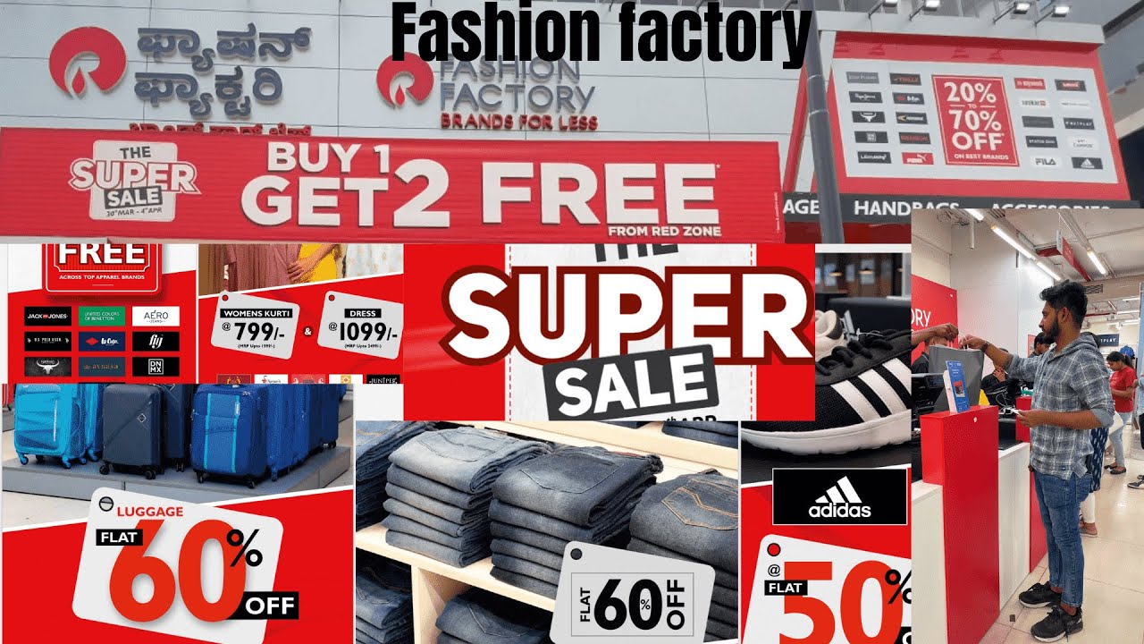 Fashion Factory Bangalore || 30%-70% Discount || Super Sale|| Affordable Branded cloth|| Coupons