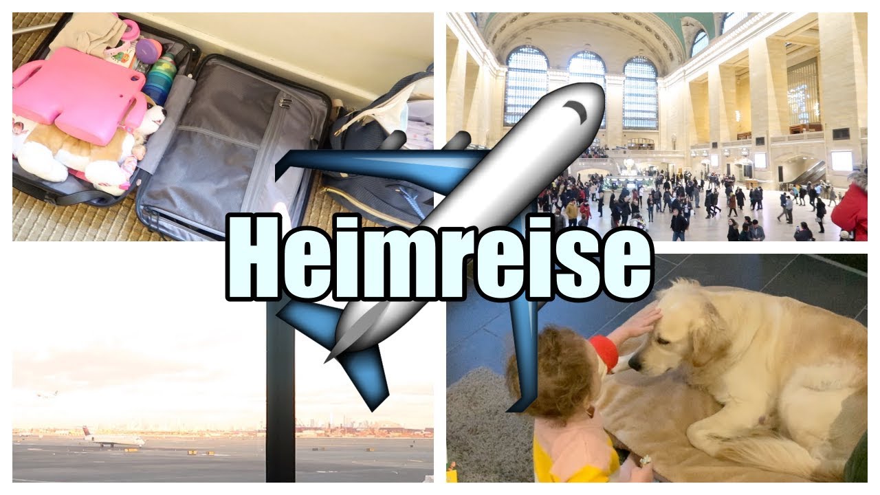 Heimreise New York - Frankfurt | Family Vlog