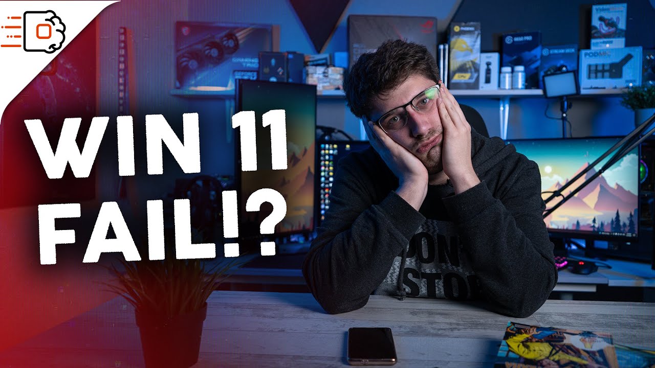 WINDOWS 11 JE RAZOČARAO! MANJE KORISNIKA OD WINDOWS XP!