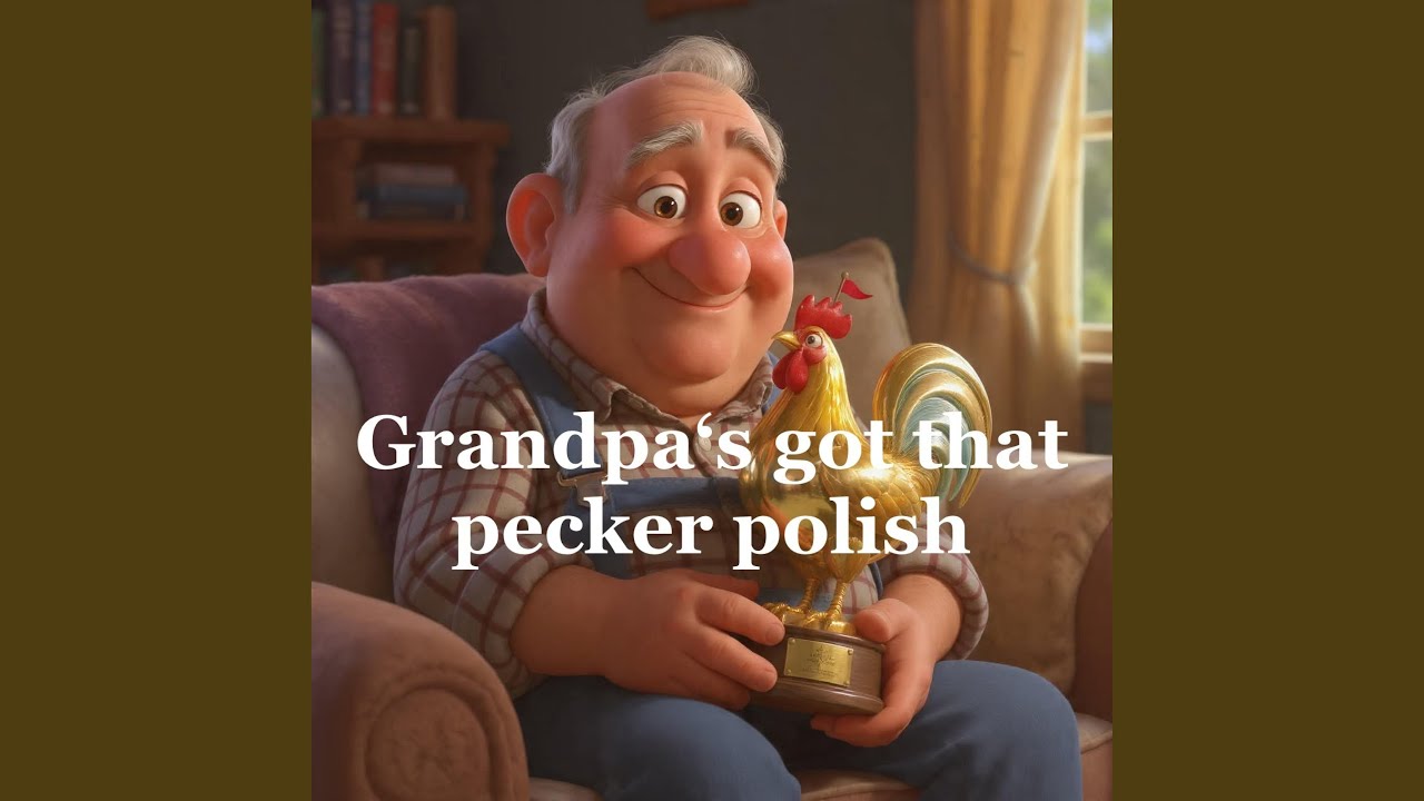 grandpa's got that pecker polish