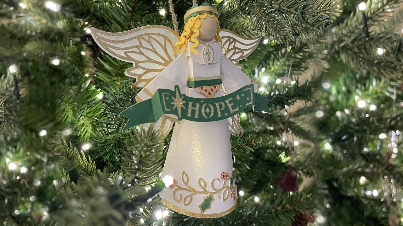 Paper Angel Ornament