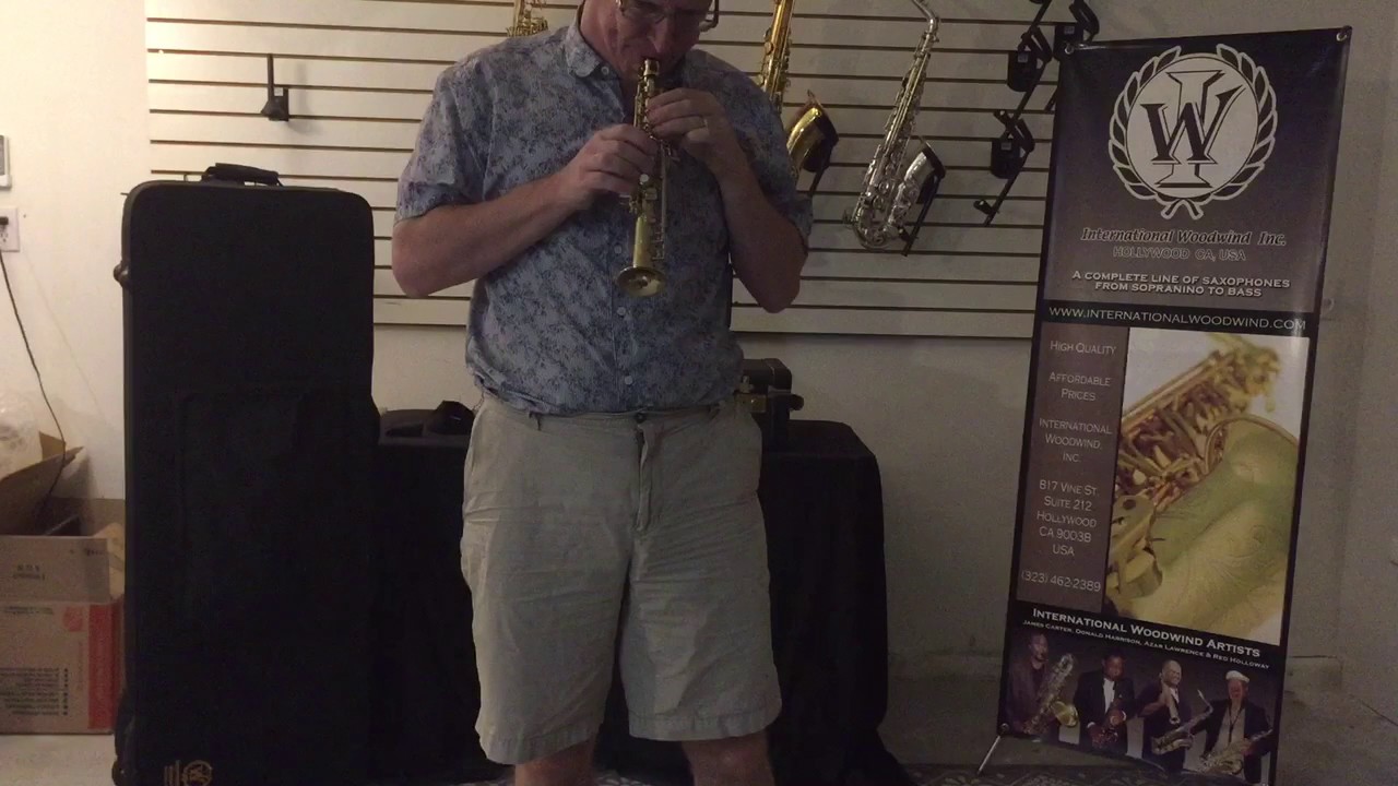 Soprillo saxophone demo