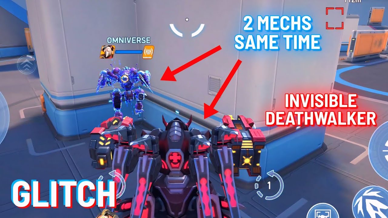 Mech Arena Hack - Deathwalker Invisible - 2 Mechs Same Time - Glitch