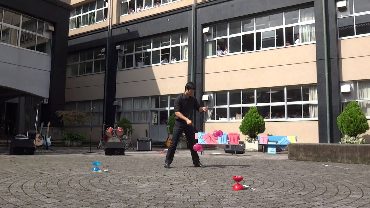 文化祭ディアボロパフォーマンス - Culture Festival Diabolo Performance