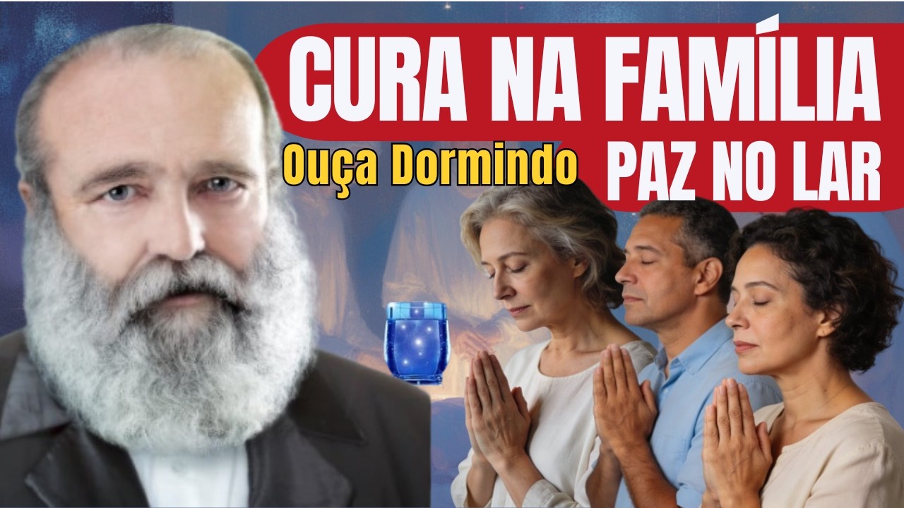 PASSE ESPIRITUAL PARA LIMPEZA DO LAR E CURA DAS DORES | Dr. Bezerra de Menezes (ouça dormindo)