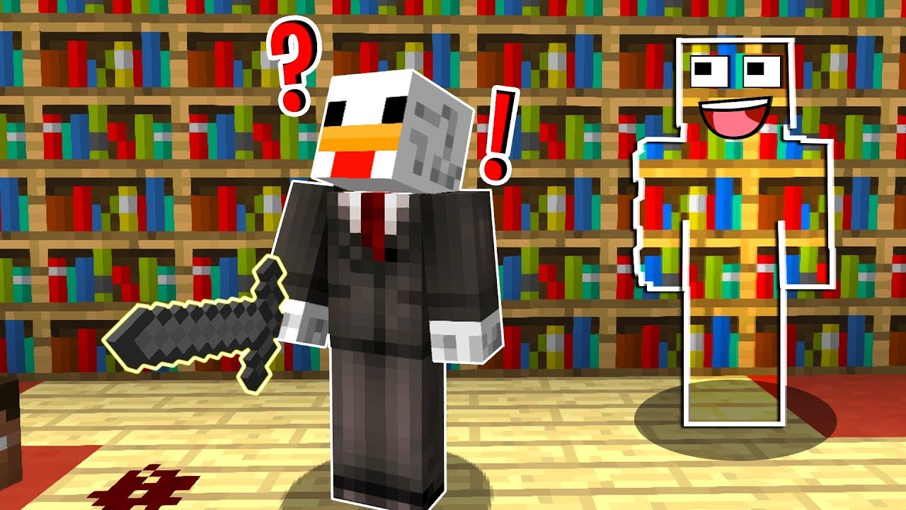 SONO INVISIBILE CONTRO L'ASSASSINO CATTIVO - Minecraft Murder Mystery ITA