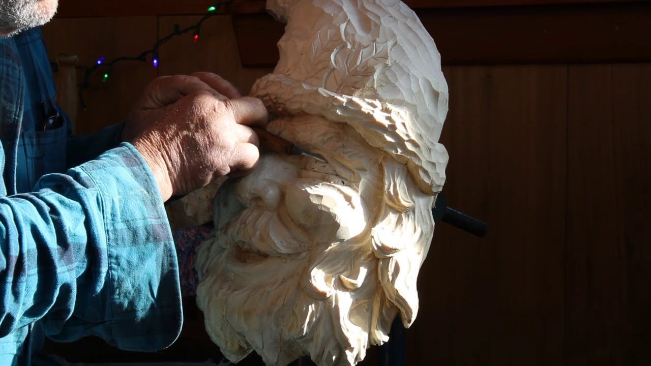 Woodcarvers Corner with Rex Branson: How to Carve a Santa Face