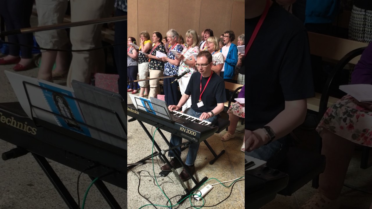 CJM & Friends, final song, final Mass, Lourdes 2017