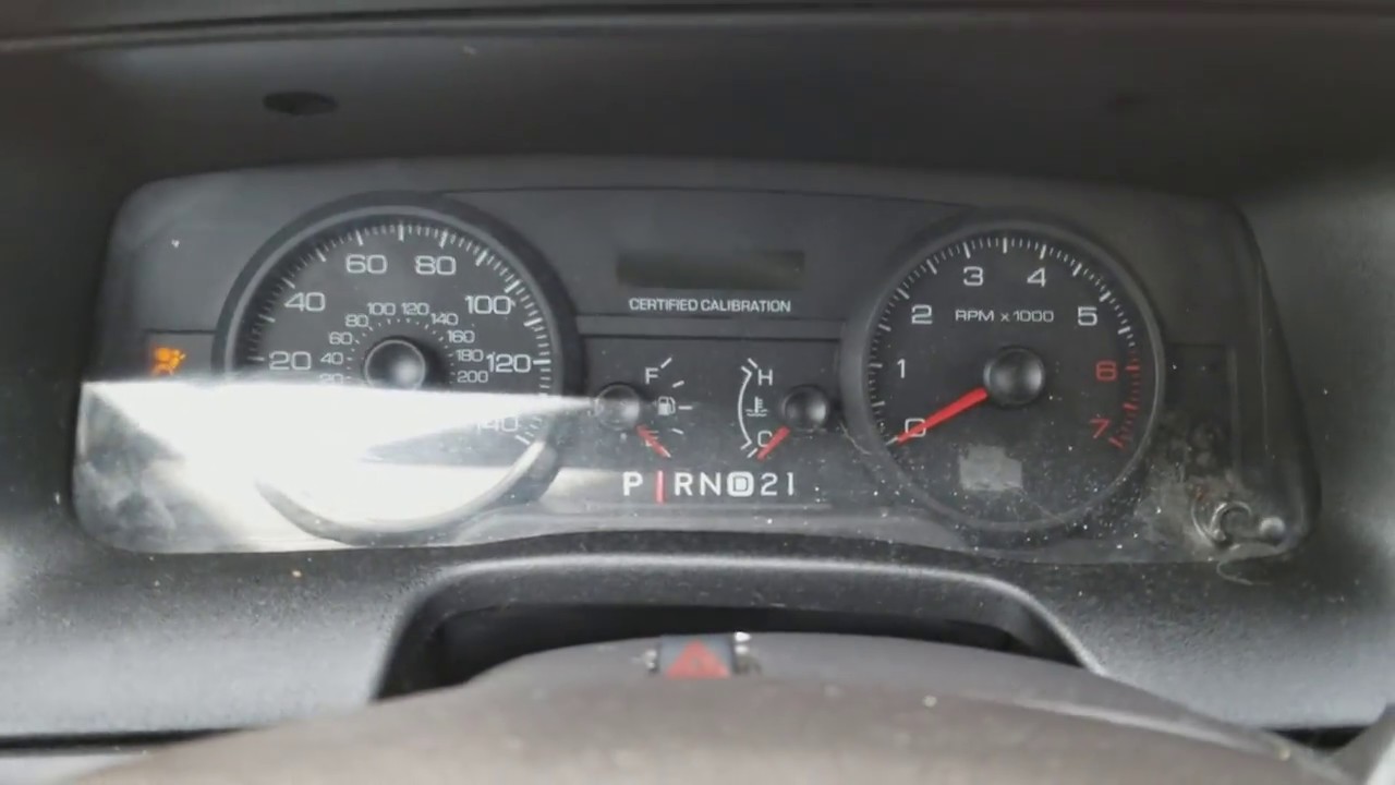 2006-2011 Ford Crown Victoria Vic P71 P7B Gauge Cluster Removal - How to Remove Speedometer