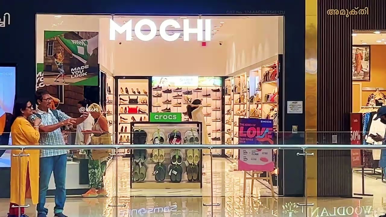Kayadu Lohar at Kochi for Pallichattambi movie promotion, spotted at shopping @ Forum Mall #trending
