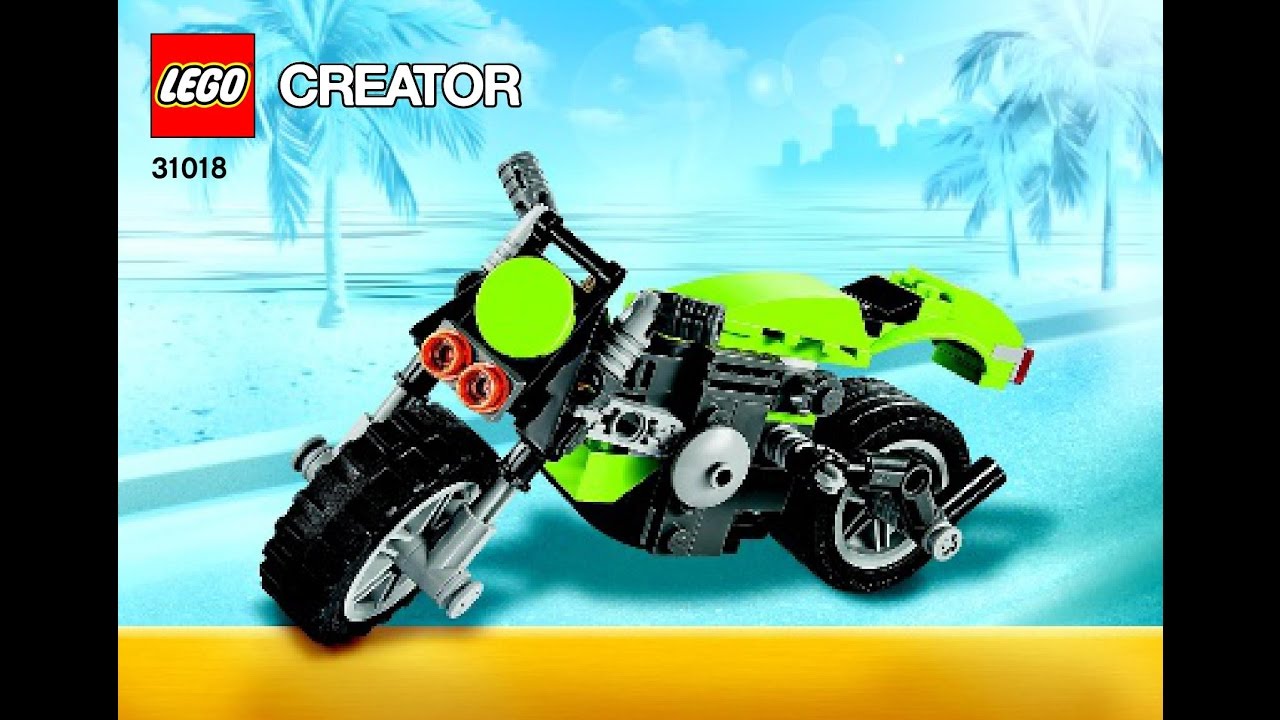 LEGO Creator 31018 Highway Cruiser 3 in 1 Instructions DIY Book 2