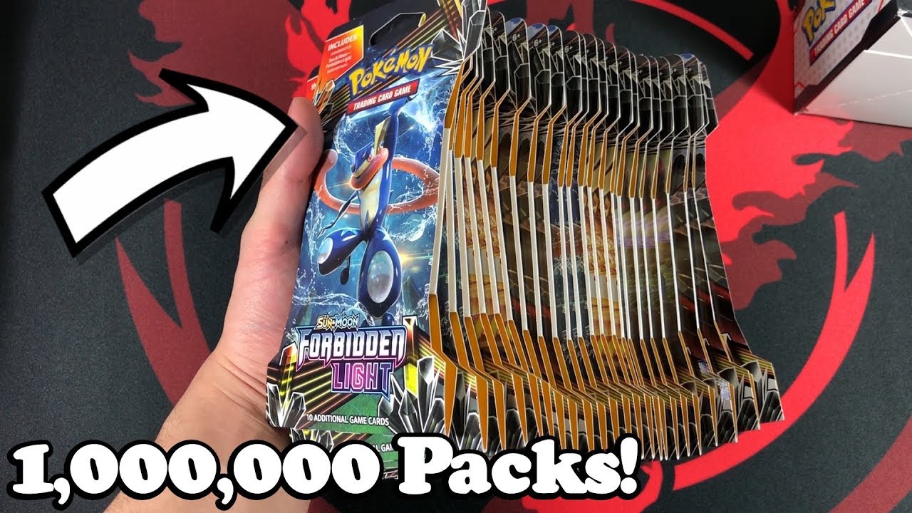 OPENING ONE MILLION FORBIDDEN LIGHT BOOSTER PACKS! (INSANE RESULTS)