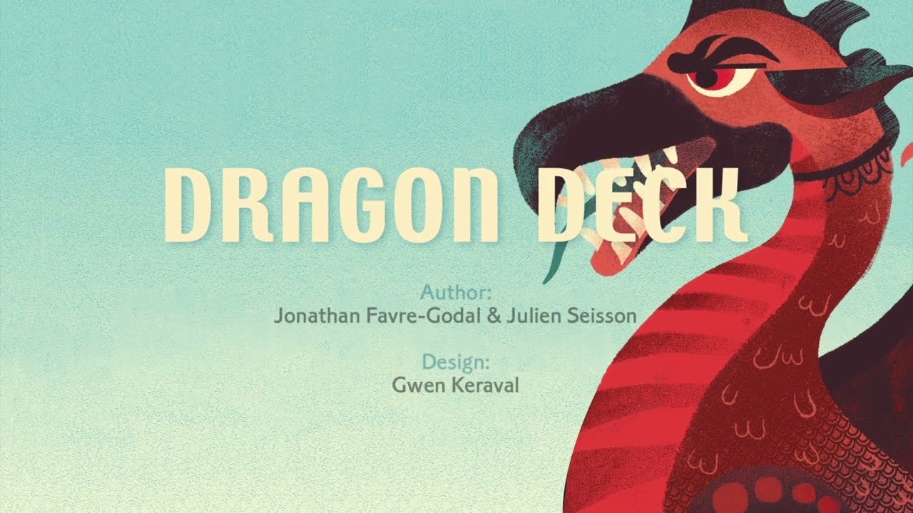 Dragon Deck, Strategy game Djeco, from 6 years old