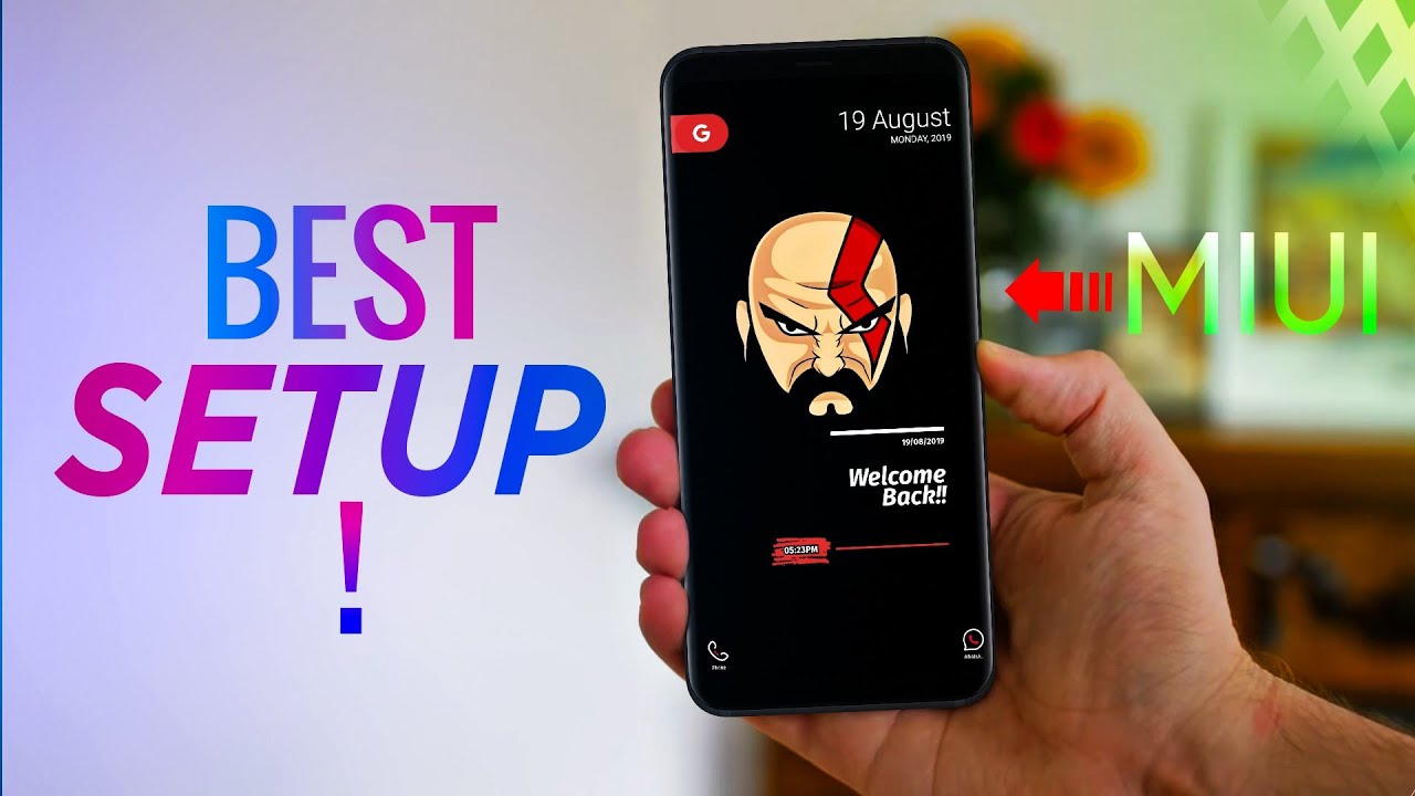 No .1 Best HomeScreen SETUP For Any Xiaomi Phones | Most Awaited SETUP MIUI 10 | 😍