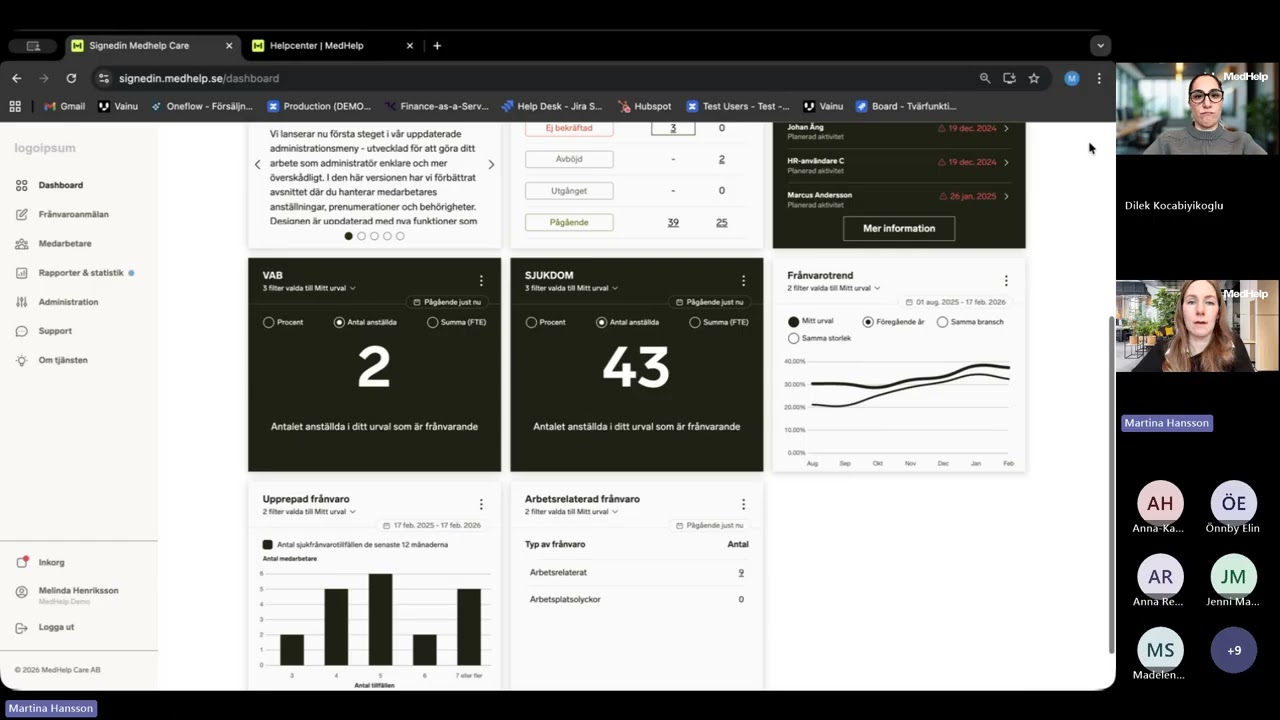 Webbinarium Maximera nyttan av MedHelps hälsoplattform