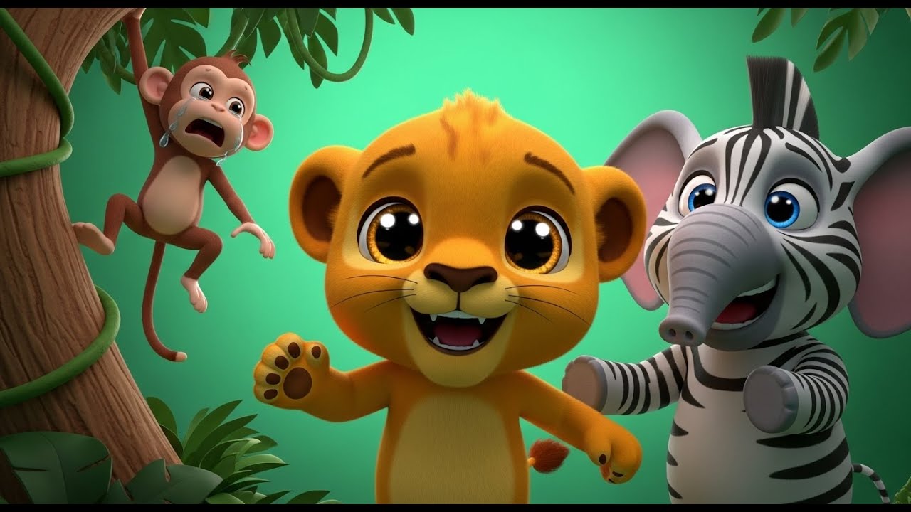 Pinda the Lion 🦁 | Jungle Adventure Story 🌴 | 3D Cartoon for Kids | New 2026