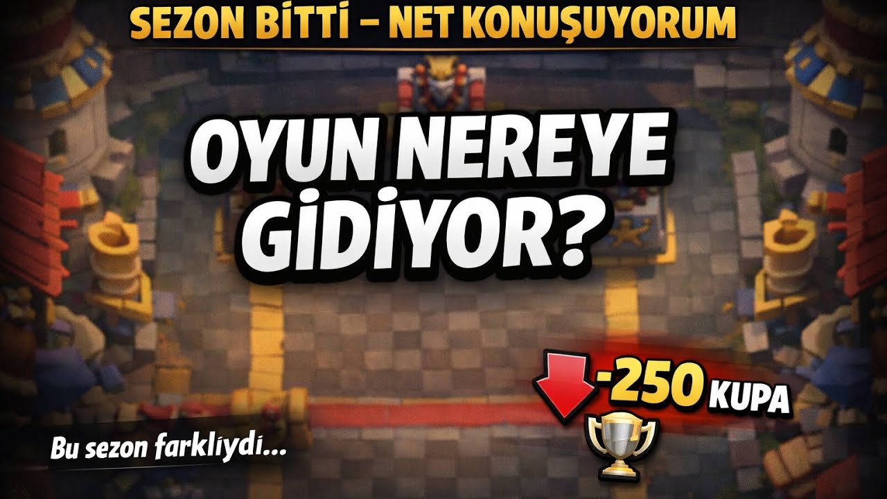 Sezon Bitti. Bizde Bittik. 🤢 Eleştiriyorum oyunu!!!!