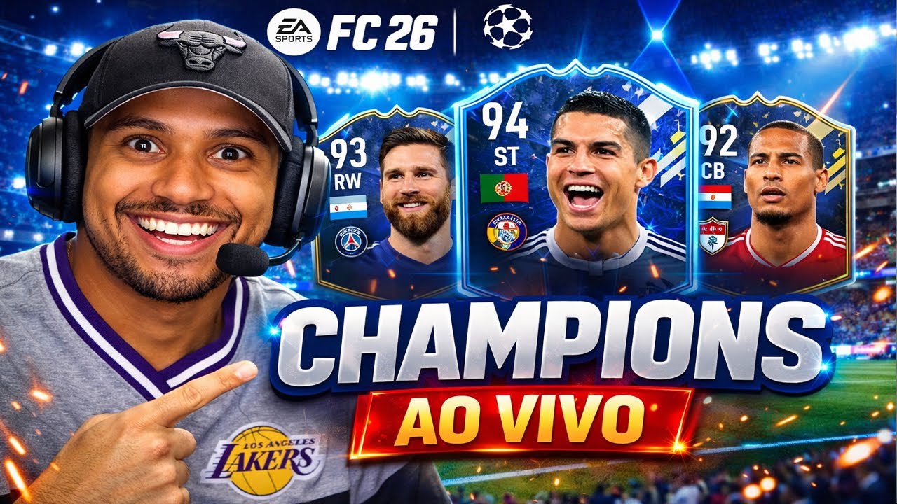 EA FC 26: AO VIVO ULTEMATE TEAM ( CHAMPIONS LEAGUE )