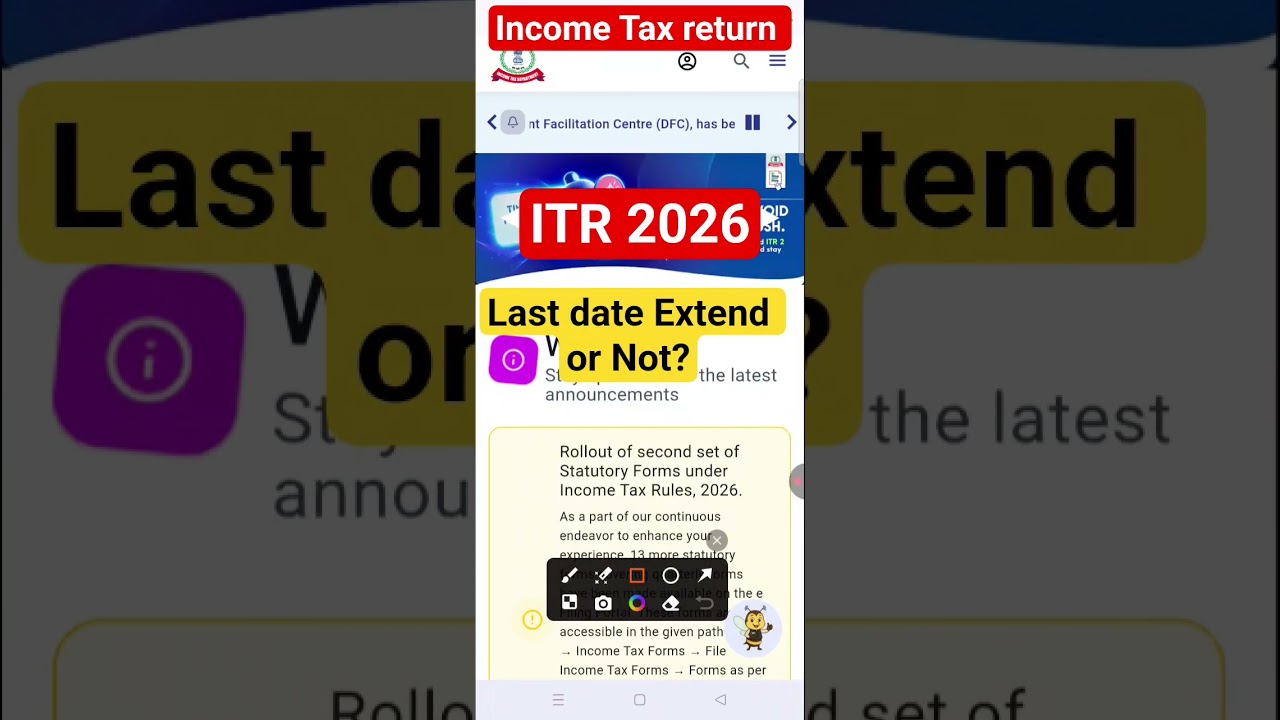 Income Tax Return Due Date: Will It Be Extended? || Latest ITR Filing Update