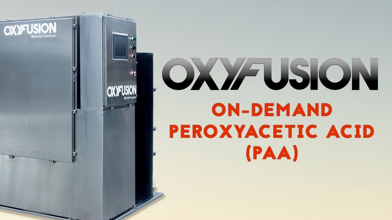 OxyFusion - On-demand peroxyacetic acid (PAA)
