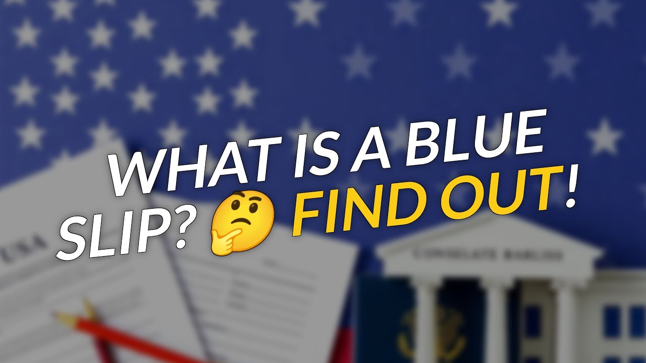 What is a Blue Slip? 🤔 Find Out Now!