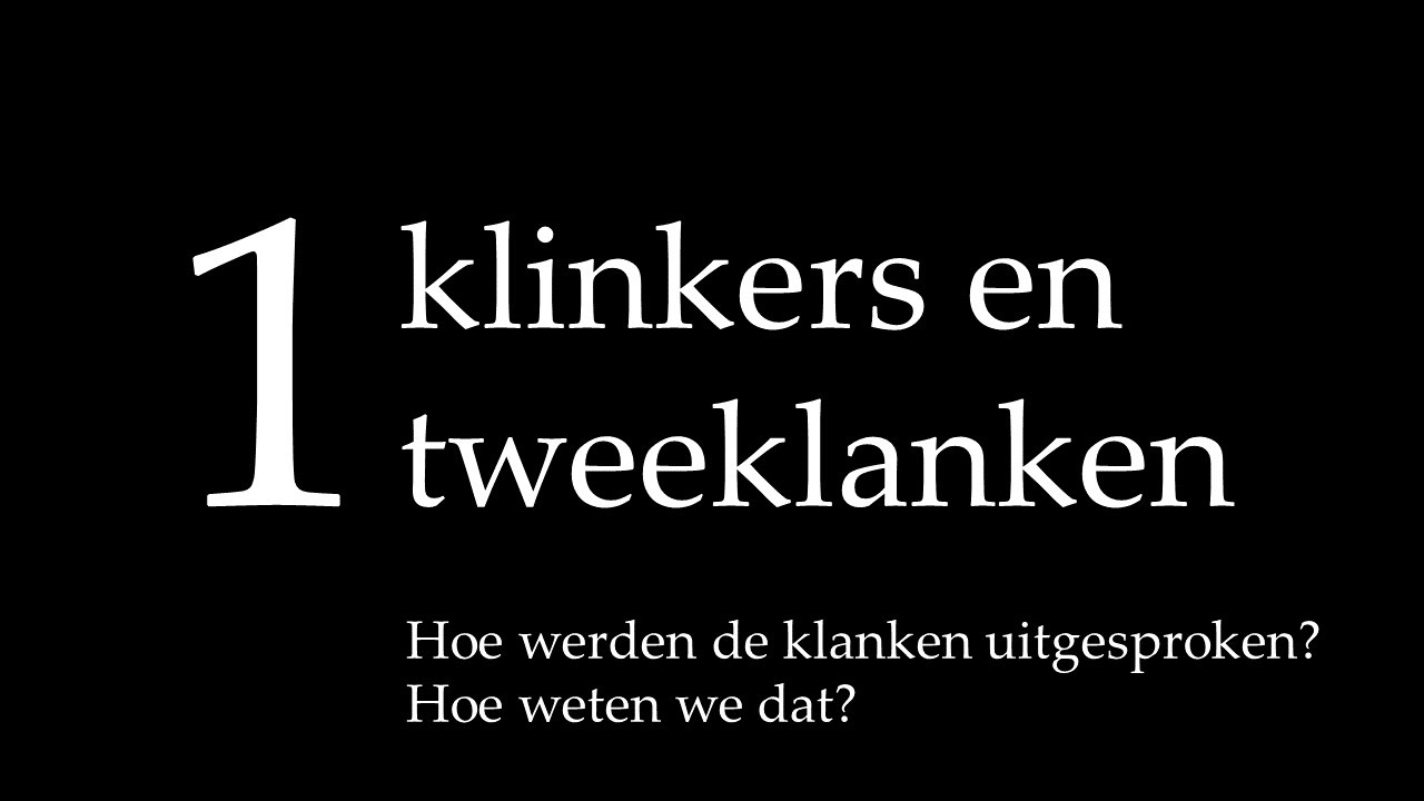 De uitspraak van het Oudgrieks #1: Klinkers en tweeklanken