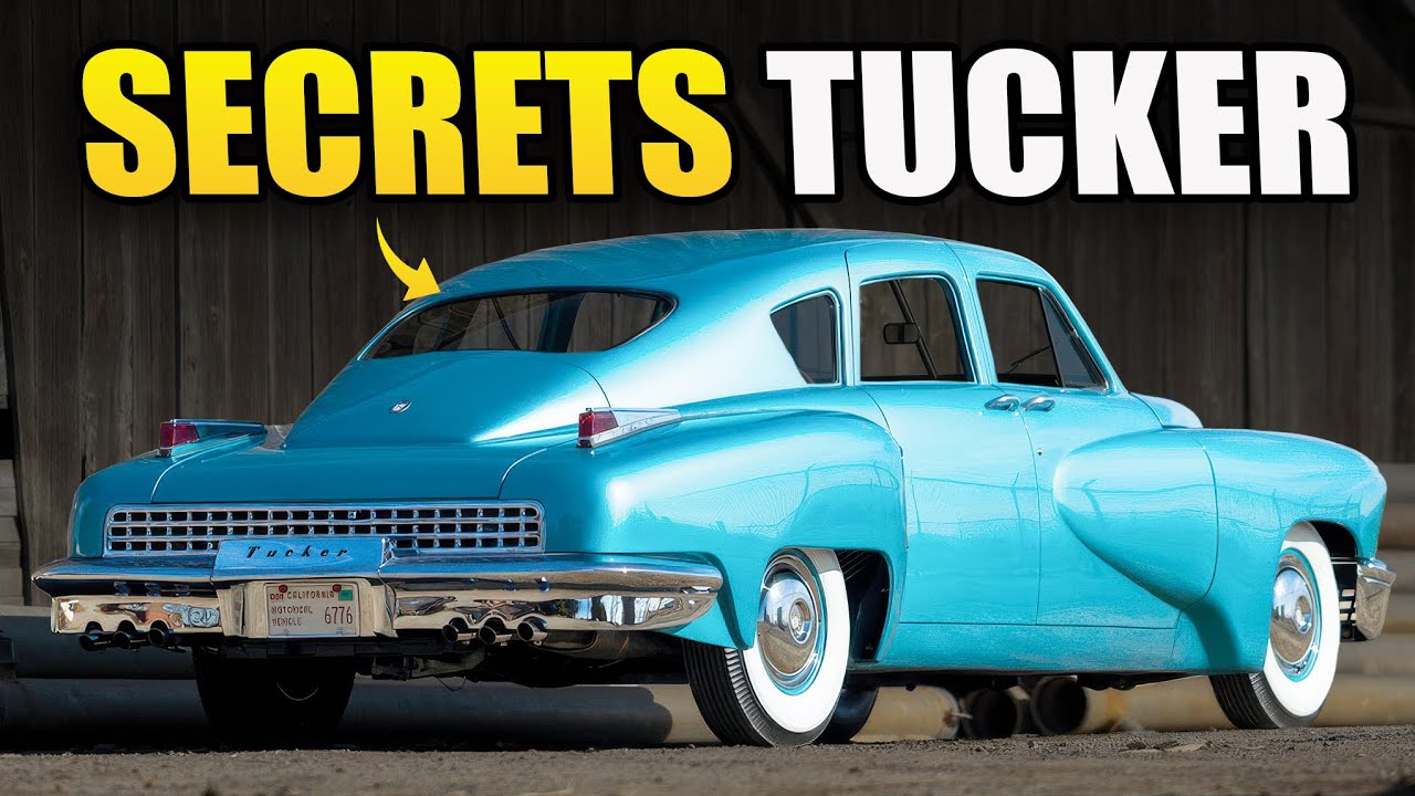 The Shocking Truth Behind the 1948 Tucker Torpedo – The Car They Had to Kill!