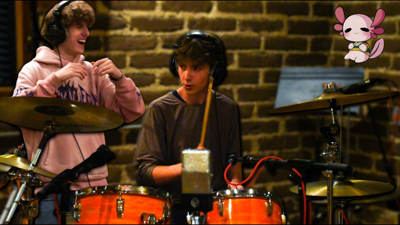 We Visited a PROFESSIONAL Music Studio...