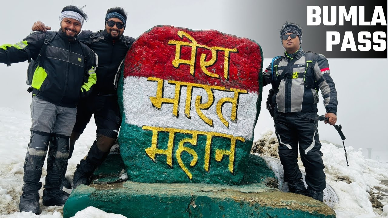 Ep 6 | The story of a ride to the Indo-China border | Bumla Pass |15200 ft, Sungester/Madhuri Lake