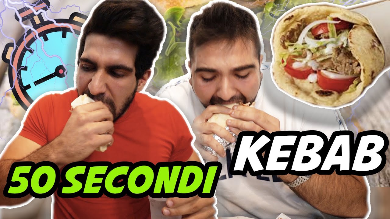 SFIDA IMPOSSIBILE - KEBAB IN 50 SECONDI VS TATINO