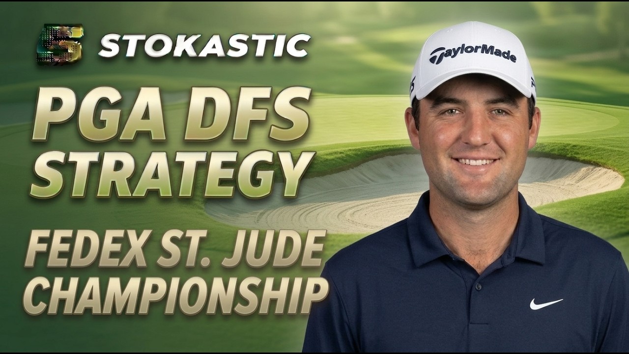 FedEx St Jude Championship 2026 PGA DFS Picks & Strategy | Best DraftKings Golf Lineups