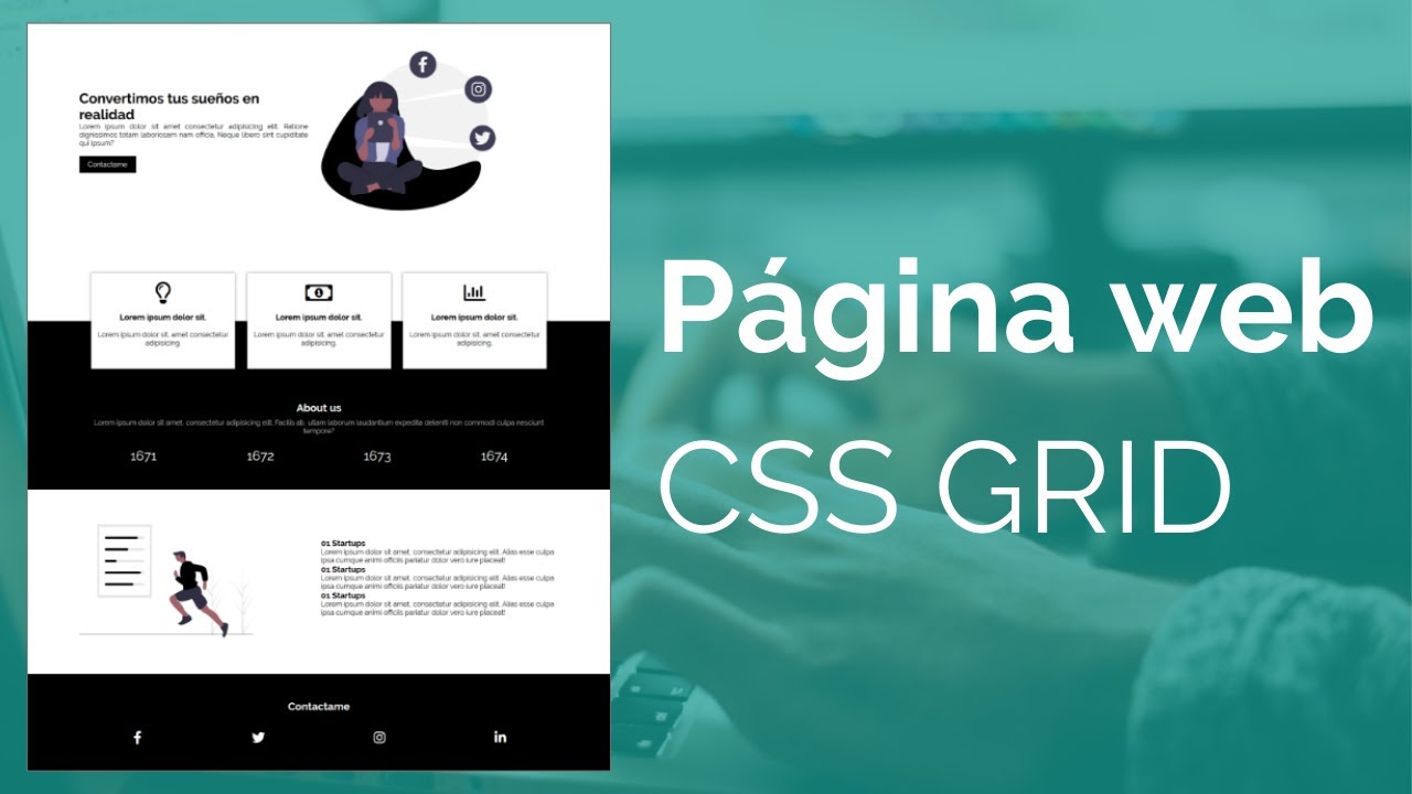 Como CREAR una PAGINA WEB con CSS GRID