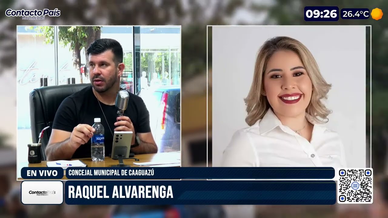 Nota con Raquel Alvarenga - Concejal Municipal de la Ciudad de Caaguazú