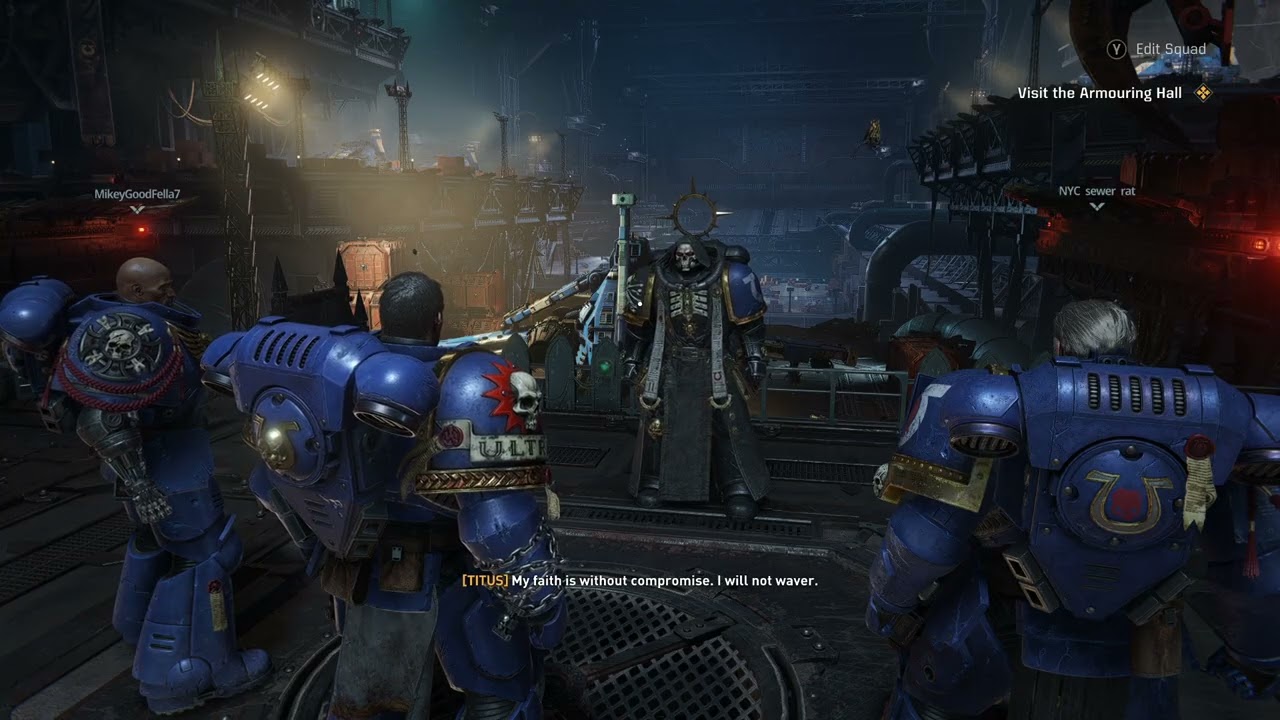 Геймплей Warhammer 40K Space Marine 2 – Император защищает