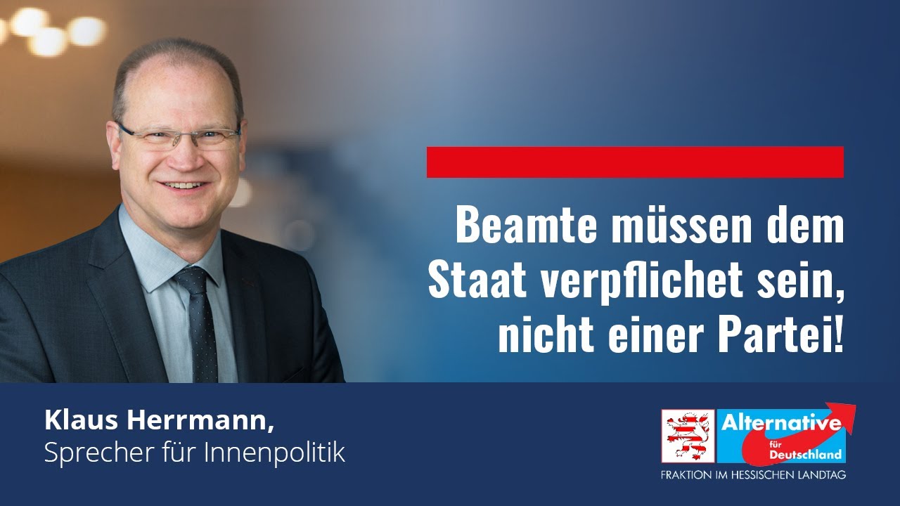 &bdquo;Jeder Beamte hat gegen&uuml;ber dem Staat eine Treuepflicht &ndash; aber nicht gegen&uuml;ber der Politik!&ldquo;