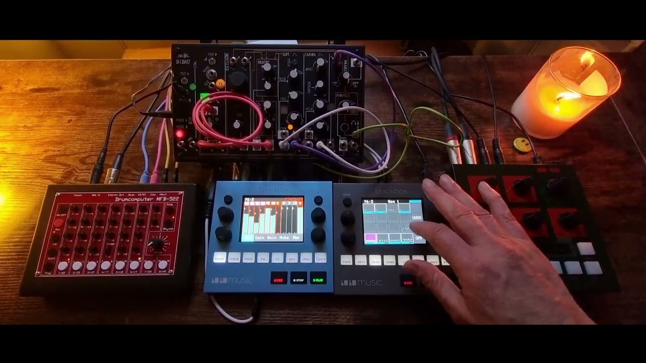 Boum Test Techno #otoboum #1010musicbluebox #1010musicblackbox #mfb522 #makenoise0coast