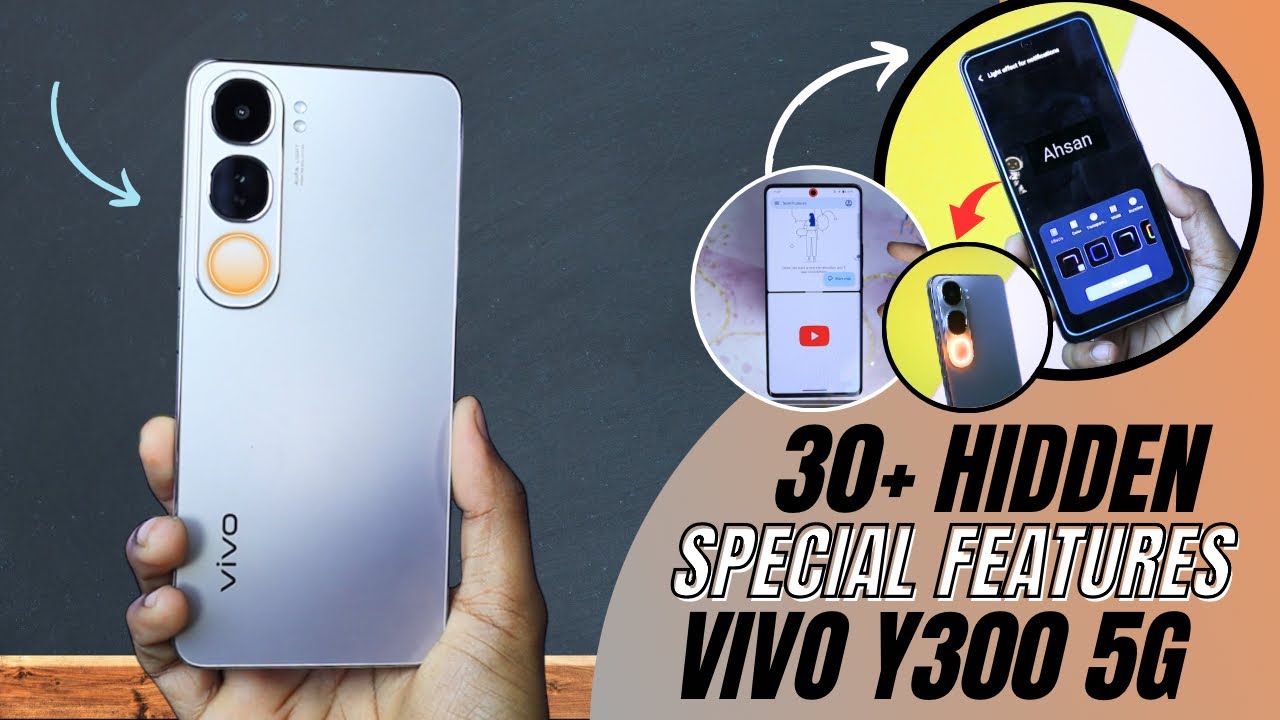 Vivo Y300 5g Tips And Tricks 🔥 Hidden Top 30+ Special Features | vivo y300