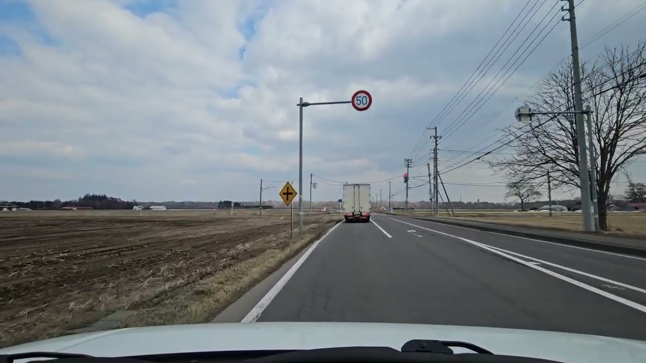 【車載動画】２０２６年３月　北海道恵庭市黄金〜千歳市民病院