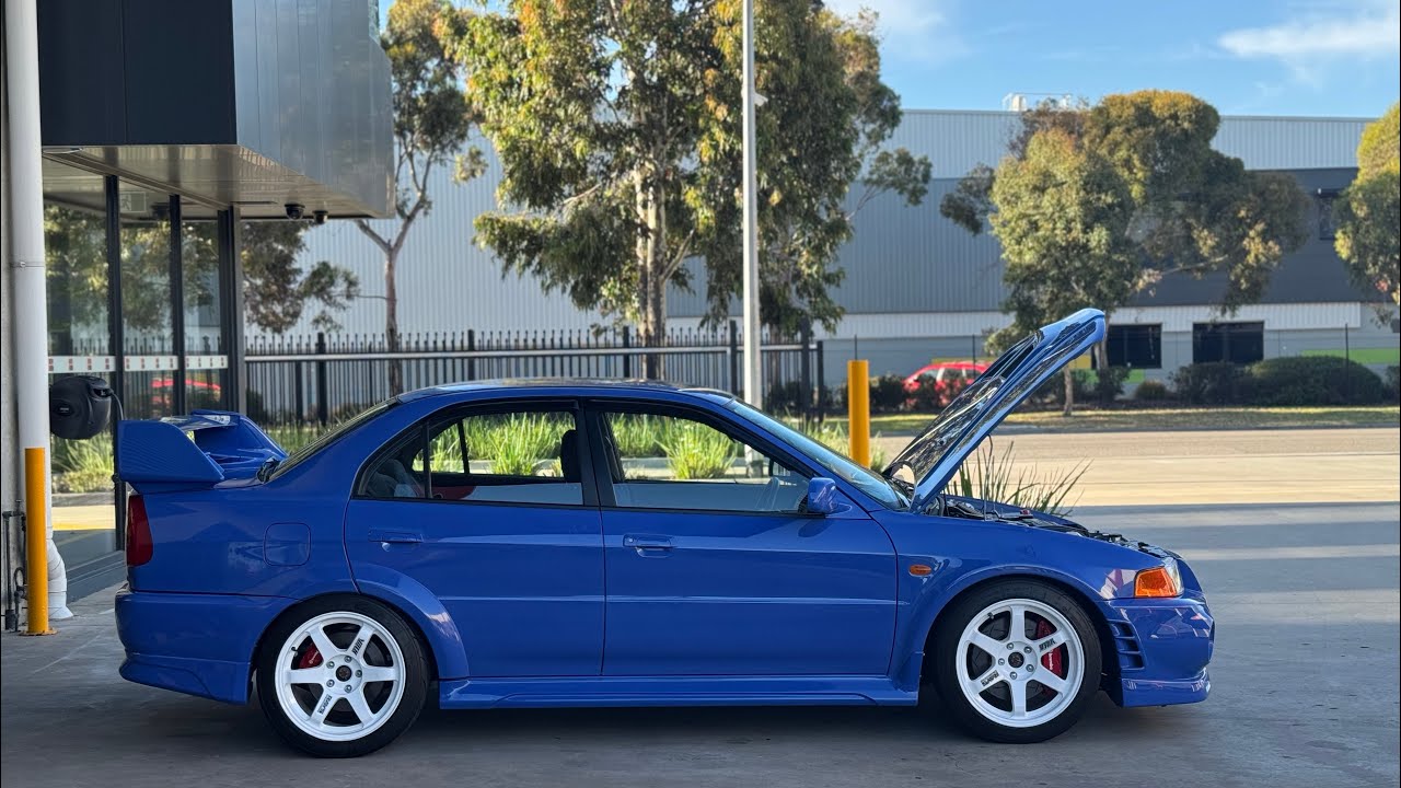 Lancer EVO 6 is 99% complete&hellip;.not without issues