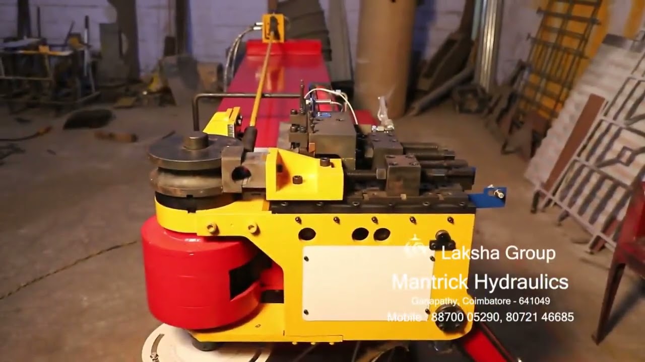 single axis / Nc pipe bending machine for silencer and exhaust pipe bending